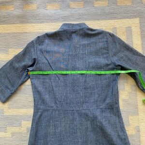 A.P.C.  chambray denim shift dress , indigo, size 38
